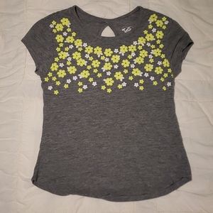 Grey, Short-Sleeved Justice T-shirt (Sz 10)